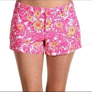 Lilly Pulitzer Chum Bucket Walsh Shorts, sz 6, NWOT
